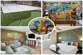 Pickleball - Golf - Arcade - Sleeps 15 ppl - Near Mountains, Ski Resorts, and more!